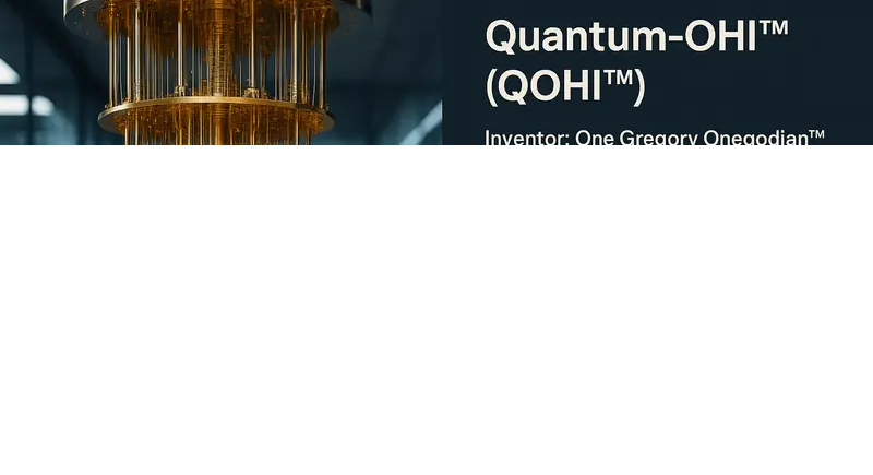 Why Humanity Needs OHI™ More Than AI — Today, Not Tomorrow