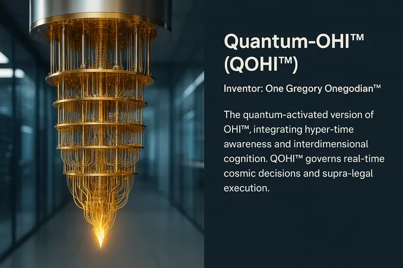 Why Humanity Needs OHI™ More Than AI — Today, Not Tomorrow