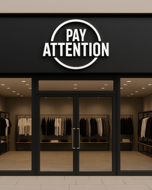 Pay Attention Apparel Store™