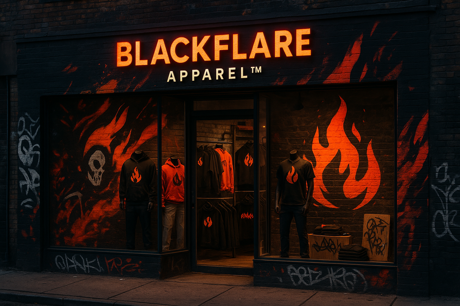BlackFlare Apparel™ (Online Store)